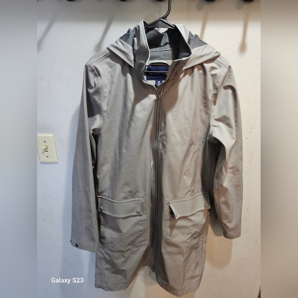 LANDS END RAIN COAT SIZE MEDIUM 10/12 - Picture 1 of 8